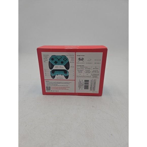 Insten Wireless Pro Controller for Nintendo Switch/OLED/Switch Lite Green New - Picture 6 of 7